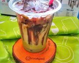 Foto langkah ke 3 dari resep Matcha milk choco (starbucks kw).