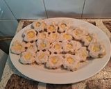 Foto del paso 16 de la receta: Lunettes de coco rellenos con crema de vainilla