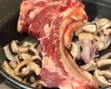 Une image de l'étape 1 de Côte de bœuf patronale.