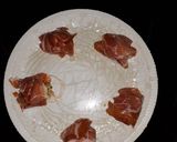 Foto del paso 3 de la receta Bolitas de mijo cubiertas de jamón y semillas germinadas