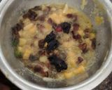 A picture of step 4 of Eggless Rumless Wheat flour plum cake.