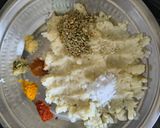 A picture of step 2 of Mini Flower Shaped Aloo Samosa - Mint Ginger Masala Chai - Party Starter - Tea Time Snacks.