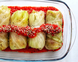 Foto del paso 4 de la receta: 🌱Rollitos de col rellenos de quinoa🌱
