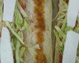 A picture of step 8 of Hot-hot quinoa hot dogs with nutri &flax.