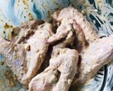 A picture of step 1 of Mayonnaise Chicken Wings.
