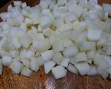 Hình bước làm 2 của món Chè sương sáo củ năng trân châu cốt dừa
