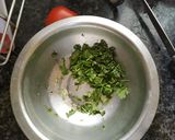 A picture of step 2 of Tangra fish with capsicum.