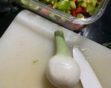Foto del paso 1 de la receta: Salpicón de pulpo en 5 minutos (en tartaletas)