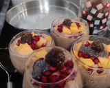 A picture of step 5 of Chia seed custard smoothie.