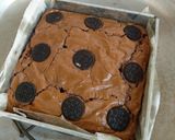A picture of step 5 of Oreo & Chocolate Brownie 🍫🍫🍫.