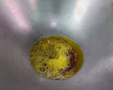 A picture of step 2 of Turai / Nenua Aloo Posto.