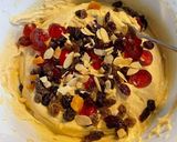 A picture of step 3 of Cherry And Almond Tea Cake:.