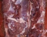 A picture of step 1 of Five ingredients Mutton Nahari.