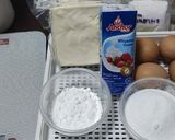 รูปขั้นตอนการทำที่ 1 ของ ชีสเค้กหน้าไหม้ (Basque cheesecake)
