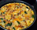 Foto del paso 4 de la receta Tortilla de chorizo con verduras