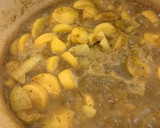 A picture of step 3 of Curried Parsnip Soup.