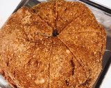 A picture of step 9 of Keto Korean-Style Cream Cheese Frosting Flower Bread.