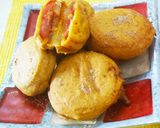 A picture of step 4 of Lasaniya Sandwich Pakoda.