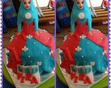 Foto langkah ke 11 dari resep Barbie doll cake ala dapur hinzahhzi.