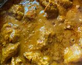 A picture of step 5 of Mutton Jhol.