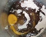 A picture of step 1 of Chocolate pudge.