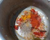 A picture of step 2 of Vegetable Kurma.