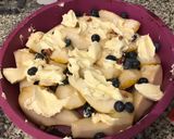 Foto del paso 3 de la receta: Peras asadas al Mascarpone con arándanos y crocante de almendras