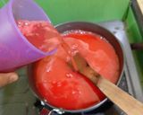 Foto langkah ke 3 dari resep PUDING KEMERDEKAAN MERAH PUTIH (PUDING SEMANGKA SUSU).