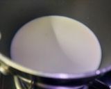 A picture of step 1 of Gulab Jamun Kheer.