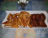 A picture of step 3 of LeViés Lazy Supper.