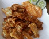 Foto langkah ke 4 dari resep Jamur crispy cocol mayo #ketopad.