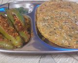 A picture of step 6 of Sorghum Paratha(jawar ka paratha).