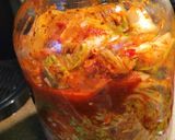 A picture of step 8 of Kimchi.