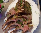 A picture of step 7 of Roasted rack of lamb.