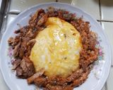 รูปขั้นตอนการทำที่ 10 ของ ข้าวไข่ข้นยำปลากระป๋อง