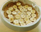 A picture of step 3 of Kiwi-banana cake.