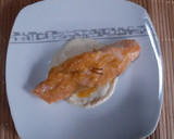 Foto del paso 7 de la receta: Salmón a la naranja sobre bechamel