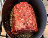 Foto del paso 2 de la receta: Ojo de Bife Braseado al Malbec con Vegetales