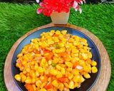 A picture of step 3 of Corn Chaat.