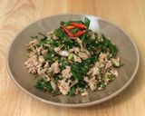 รูปขั้นตอนการทำที่ 4 ของ ลาบหมูใส่ผักหวาน