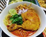 รูปขั้นตอนการทำที่ 7 ของ ข้าวซอยไก่ #รักบ้านเกิด