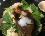 รูปขั้นตอนการทำที่ 5 ของ ผัดซีอิ๊วอกไก่เส้นเล็ก(จะว่าคลีนก็ได้)