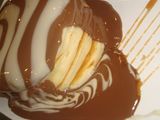بان كيك او كريب او وافل او كعكه شوكولاته