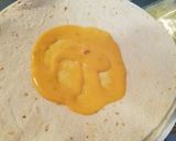 A picture of step 5 of Taco Wrap Supreme (crunchy).