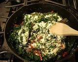 A picture of step 6 of Hasselbach Chicken.