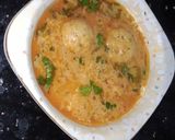 A picture of step 4 of Chicken kofta gravy.
