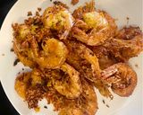 Foto langkah ke 5 dari resep Udang Goreng bumbu kuning.