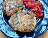 Foto del paso 7 de la receta Hamburguesas de pollo y espinacas