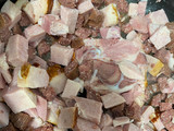 Sopa de jamón y salchichón