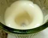 A picture of step 2 of Melon slush 🥤.